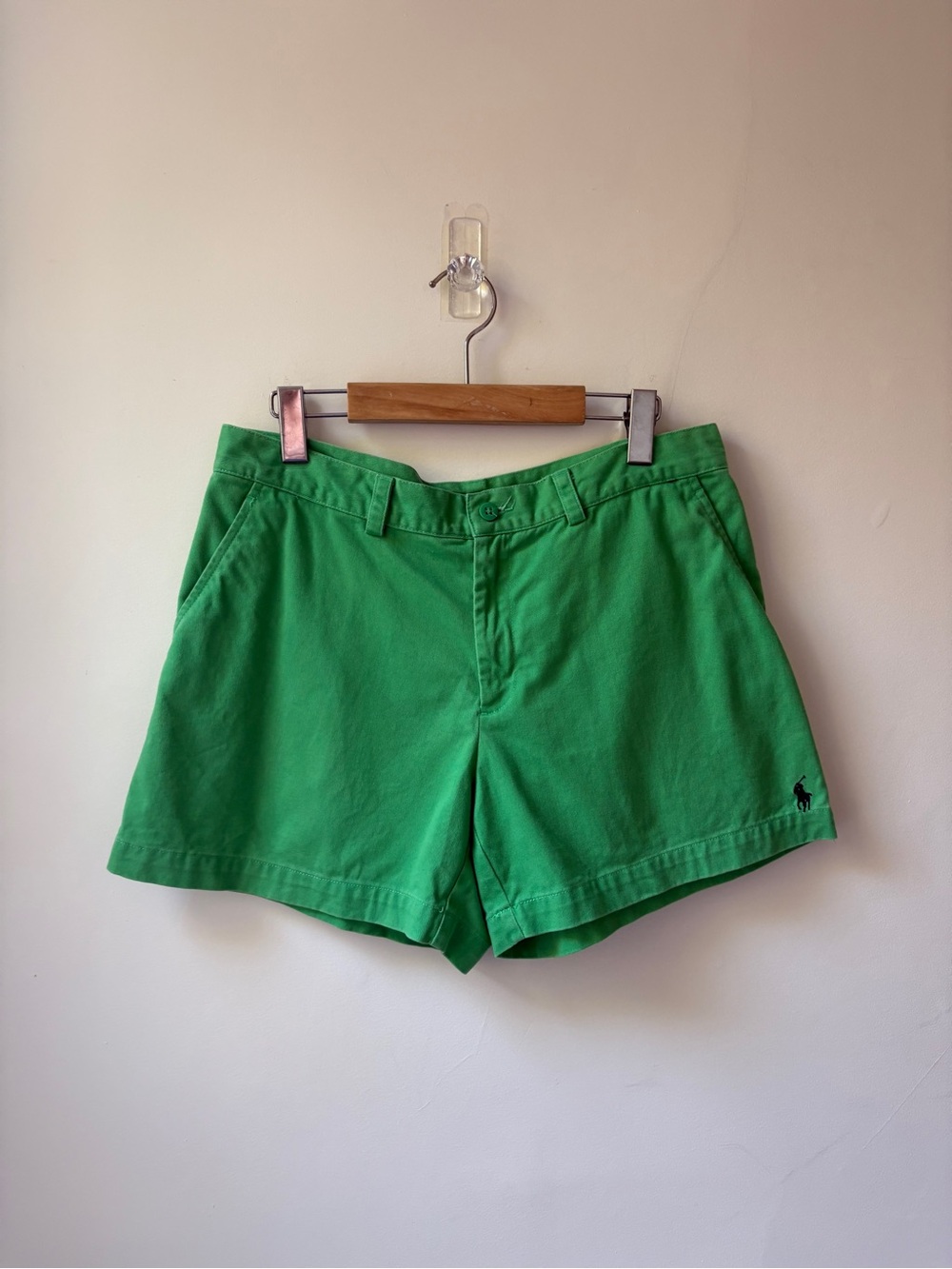 Ralph Lauren Green Chino Women’s Shorts - Picture 2 of 9